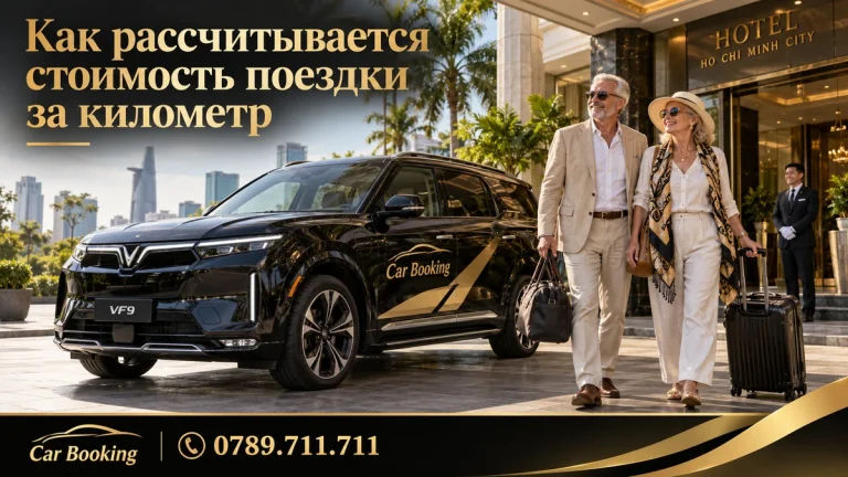 Как рассчитывается стоимость поездки за километр — иллюстрация Car Booking