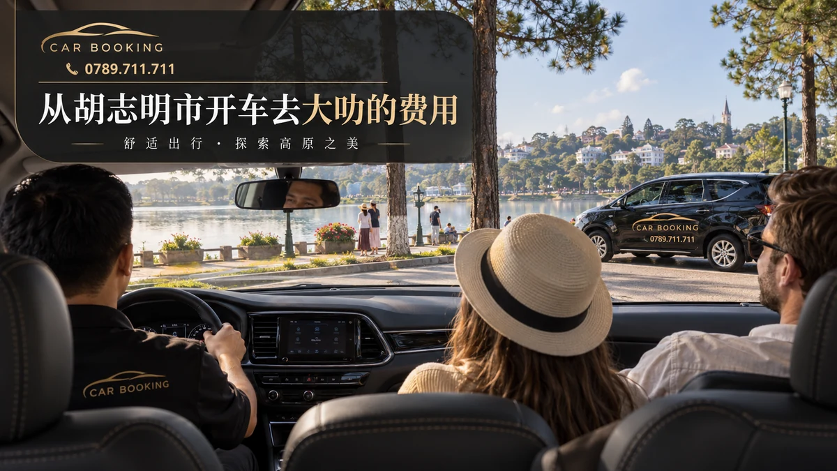 开车去大叻的费用：文章标题设计，包车旅行与旅客的另一幅示意图