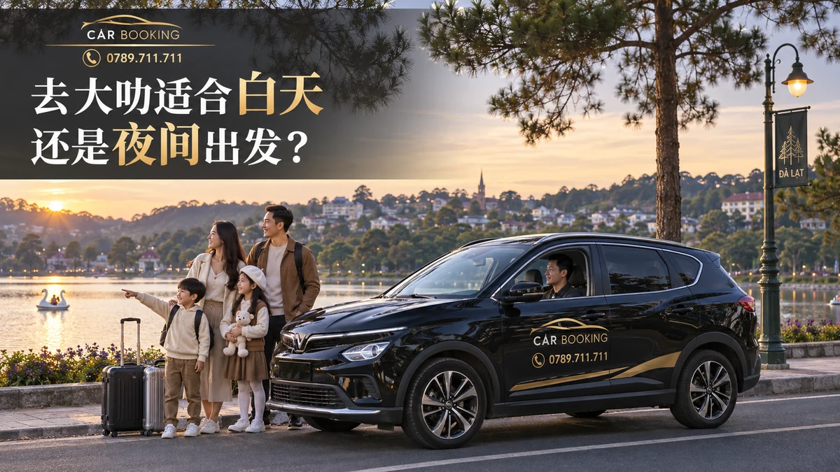 大叻适合白天还是夜间：文章标题设计，包车旅行与旅客的另一幅示意图