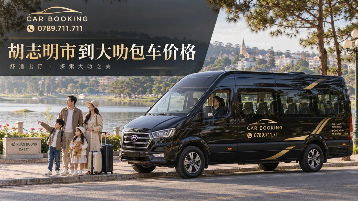 胡志明市到大叻包车价格：文章标题设计，包车旅行与旅客的另一幅示意图