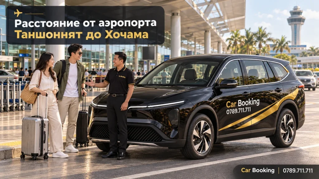 Расстояние от аэропорта Таншоннят до Хочама