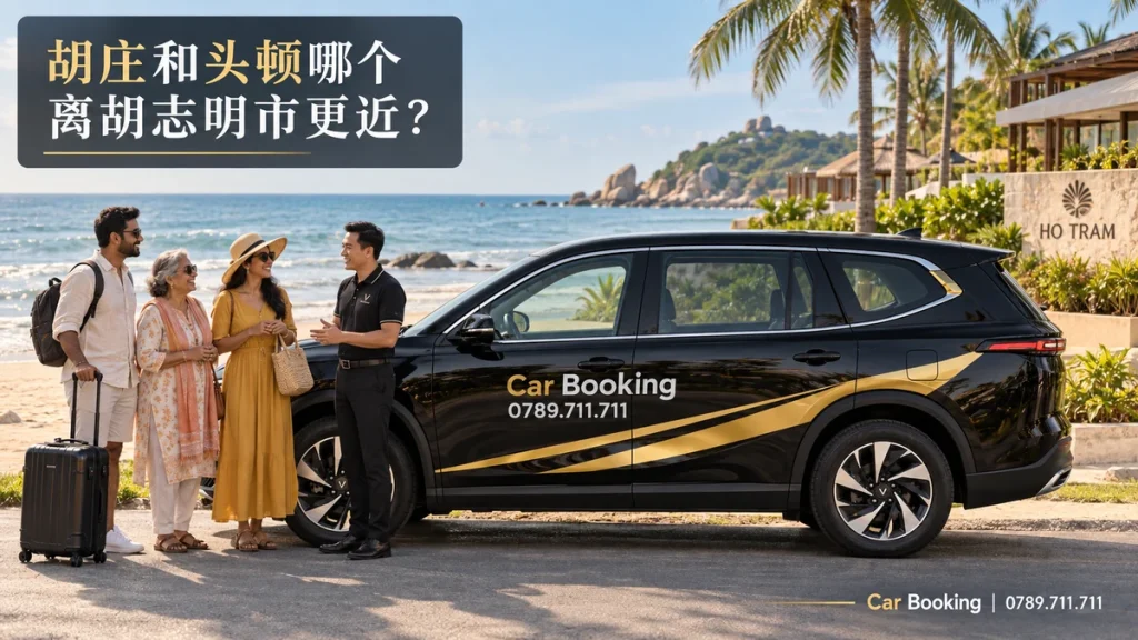 胡庄和头顿哪个离胡志明市更近？