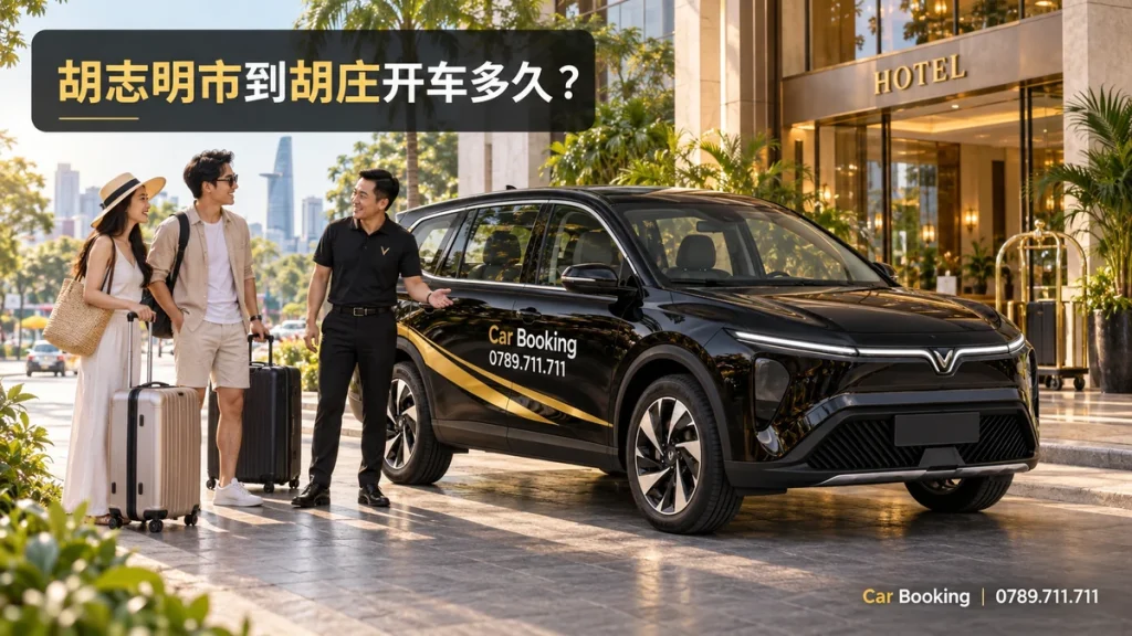 胡志明市到胡庄开车多久？