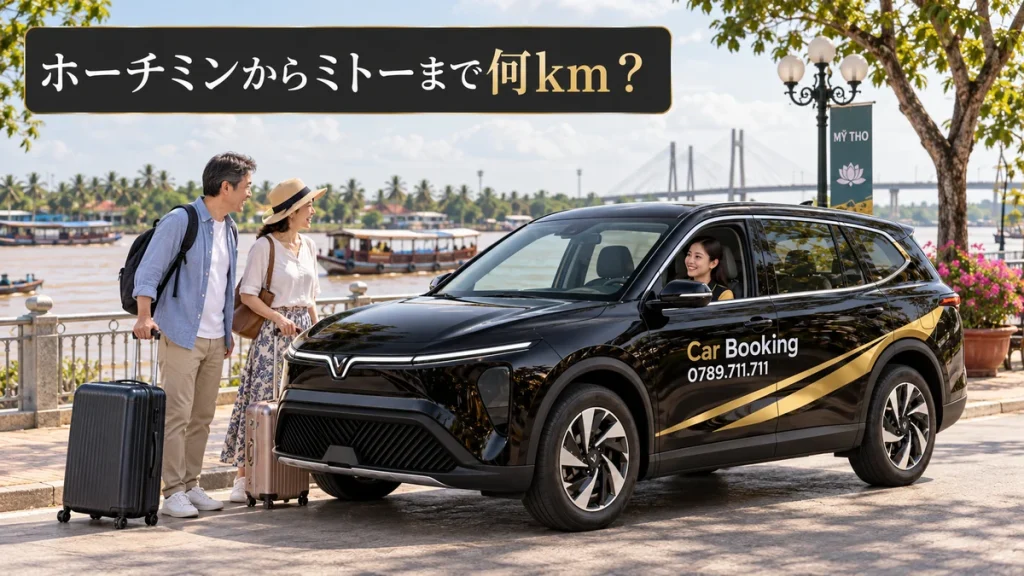 ホーチミンからミトーまで何km？