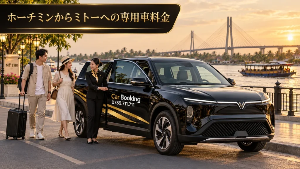 ホーチミンからミトーへの専用車料金