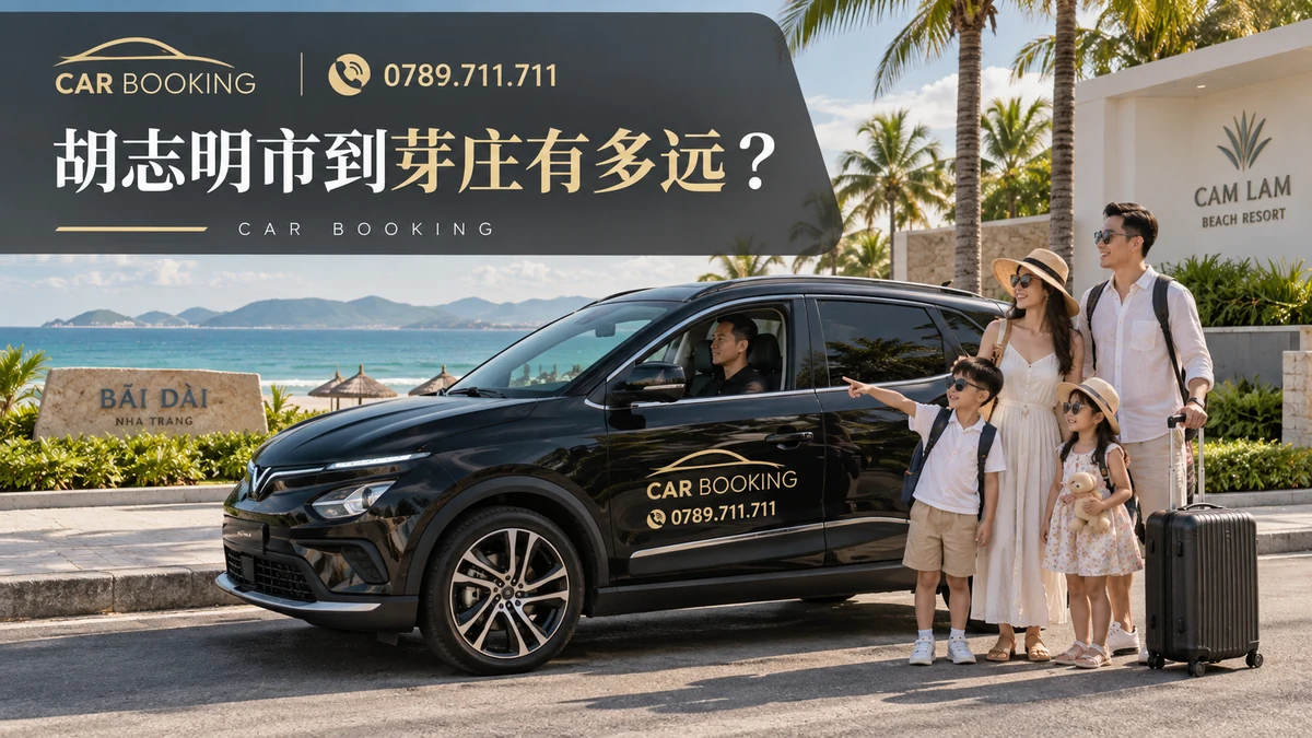 胡志明市到芽庄:文章标题设计,包车旅行与旅客的另一幅示意图