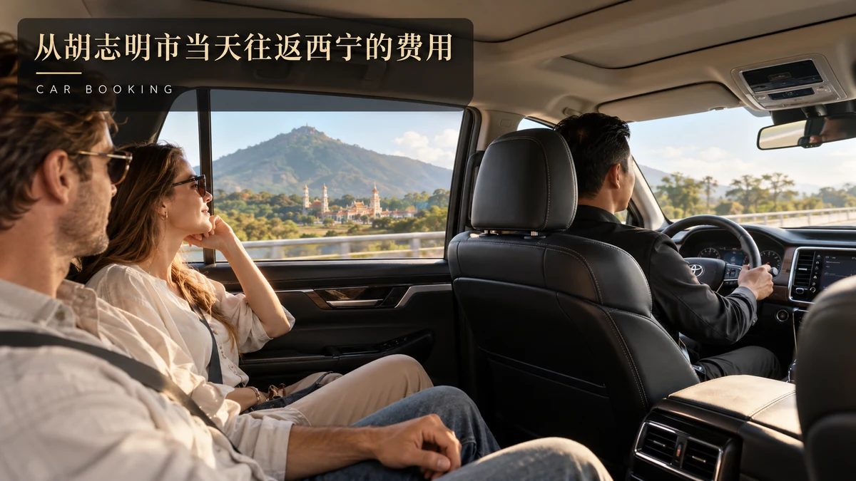 西宁一日游费用：前往西宁的车内与旅客示意图
