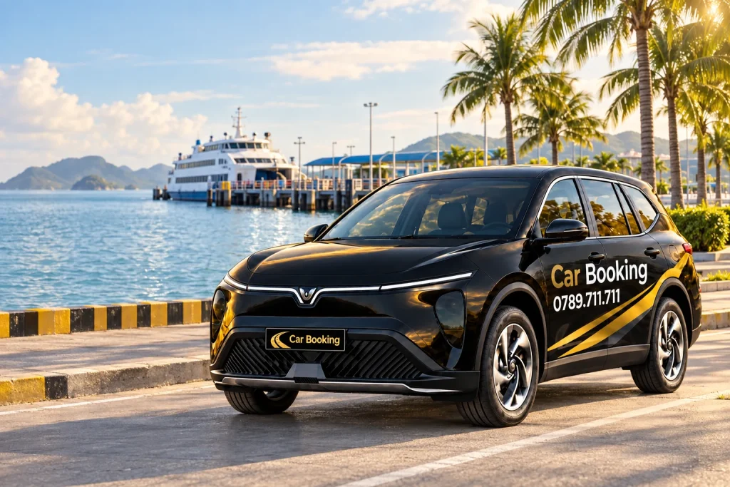 Ảnh minh họa xe Car Booking cho việc xác nhận điểm đến tuyến TP.HCM – Cần Thơ