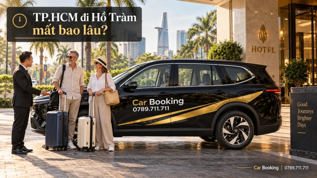 TP.HCM đi Hồ Tràm mất bao lâu?