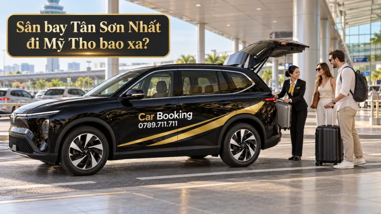 Sân bay Tân Sơn Nhất đi Mỹ Tho bao xa? Xe Car Booking đón khách tại nhà ga