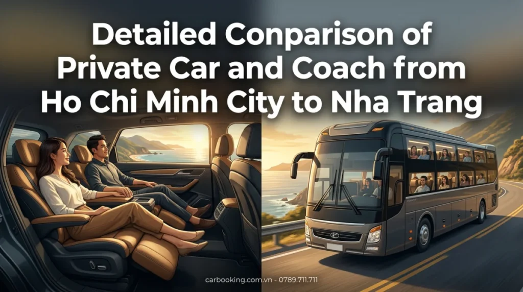 Detailed Comparison of Private Car and Coach from Ho Chi Minh City to Nha Trang