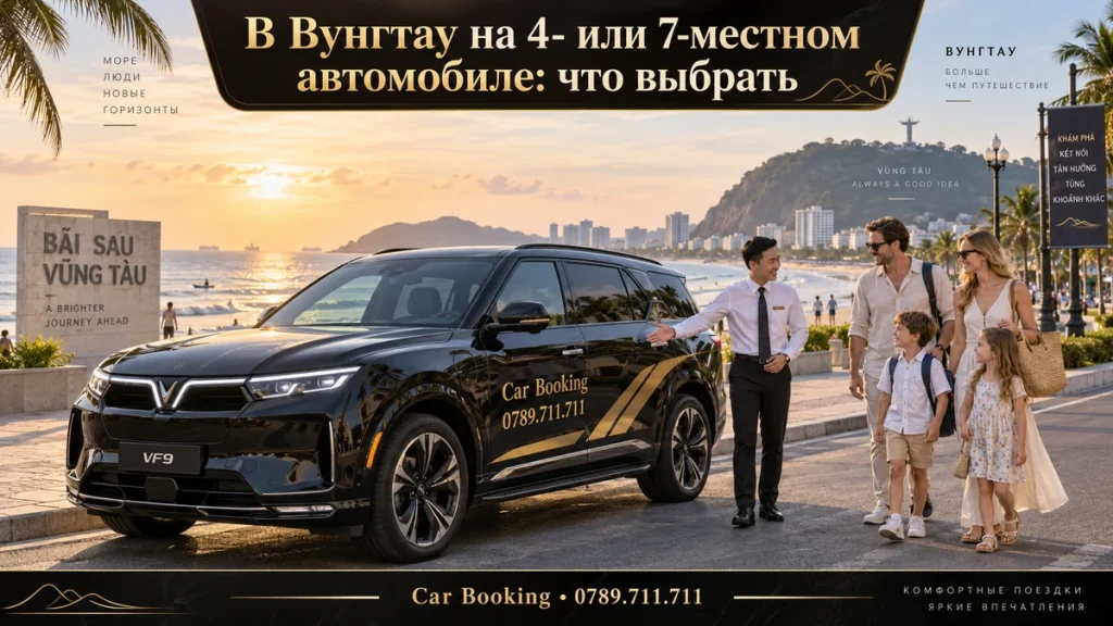 В Вунгтау на 4- или 7-местном автомобиле: что выбрать — иллюстрация Car Booking