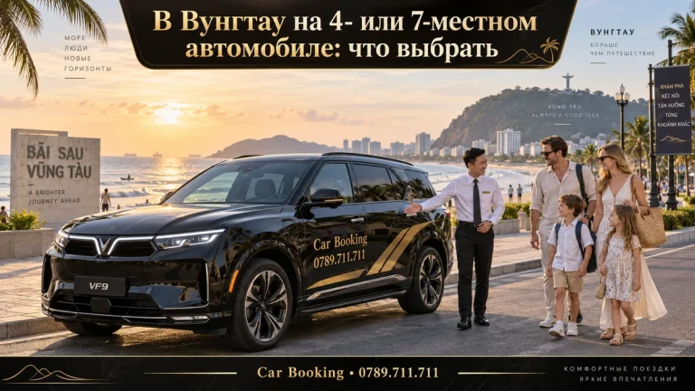 В Вунгтау на 4- или 7-местном автомобиле: что выбрать — иллюстрация Car Booking