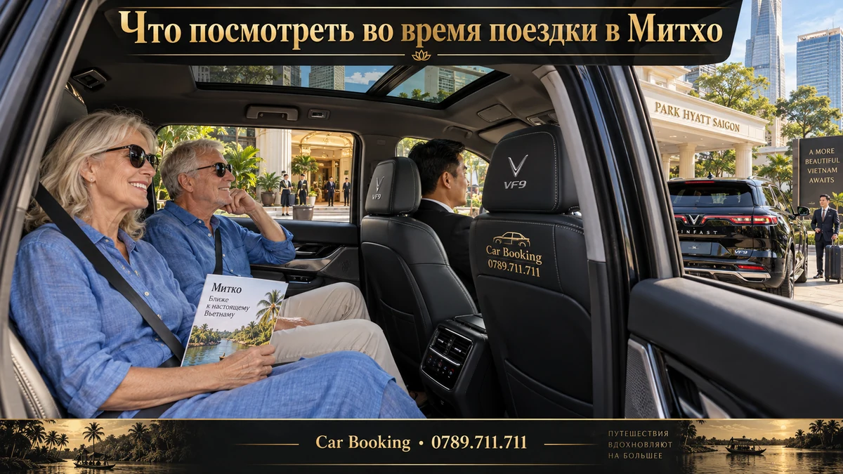 Что посмотреть во время поездки в Митхо — иллюстрация Car Booking