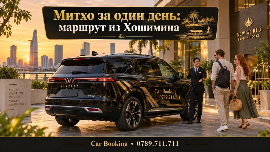 Митхо за один день: маршрут из Хошимина — иллюстрация Car Booking