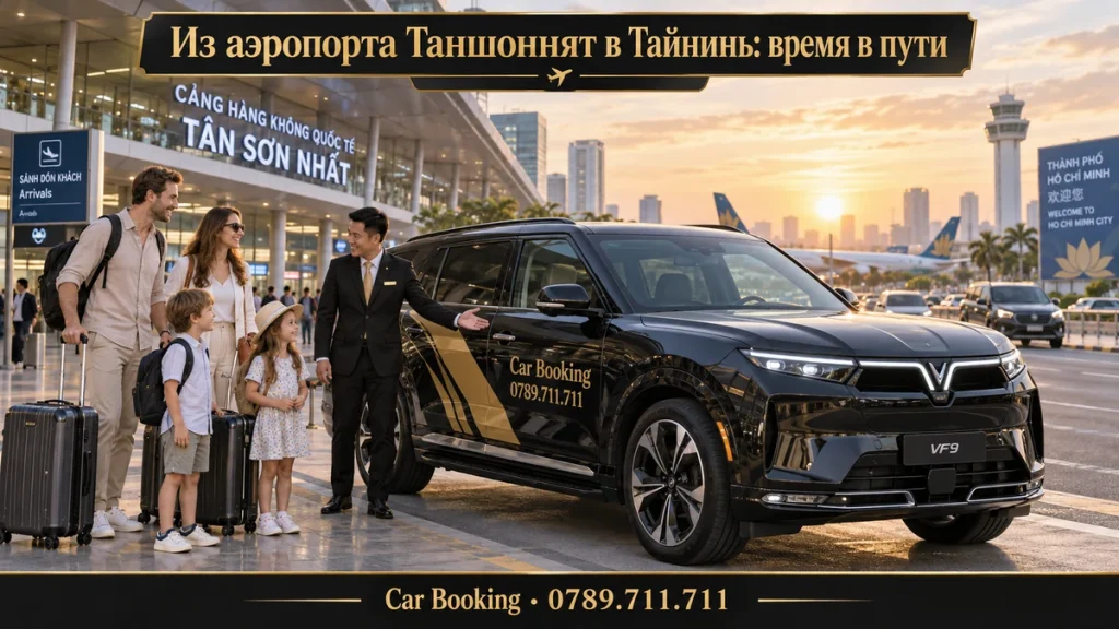Из аэропорта Таншоннят в Тайнинь: время в пути — иллюстрация Car Booking