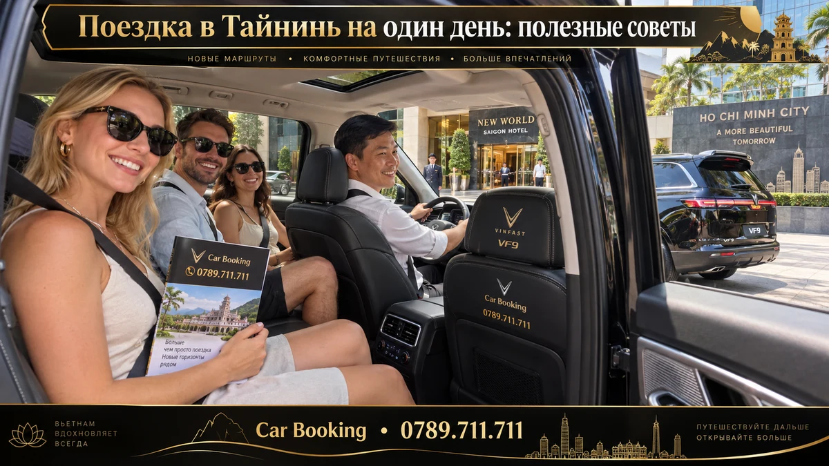 Поездка в Тайнинь на один день: полезные советы — иллюстрация Car Booking