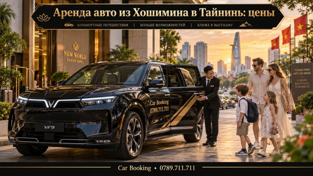Аренда авто из Хошимина в Тайнинь: цены — иллюстрация Car Booking