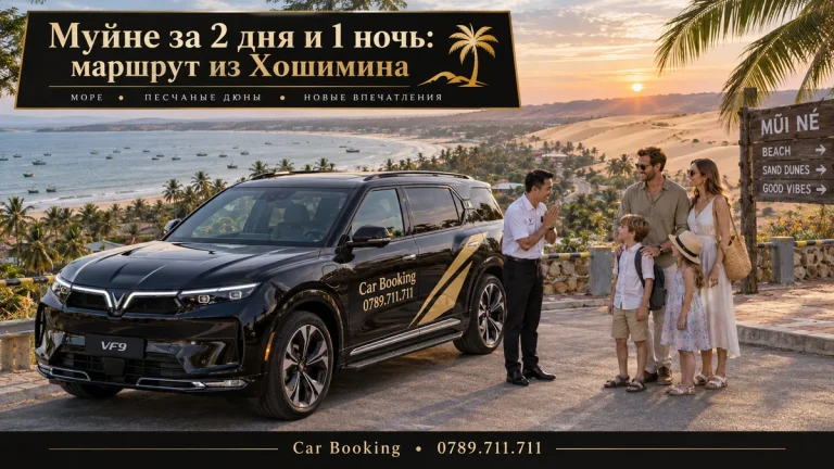 Муйне за 2 дня и 1 ночь: маршрут из Хошимина — иллюстрация Car Booking
