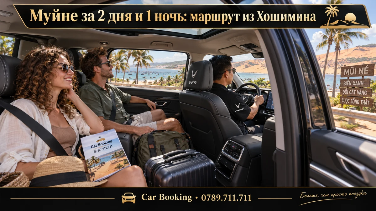 Муйне за 2 дня и 1 ночь: маршрут из Хошимина — иллюстрация Car Booking