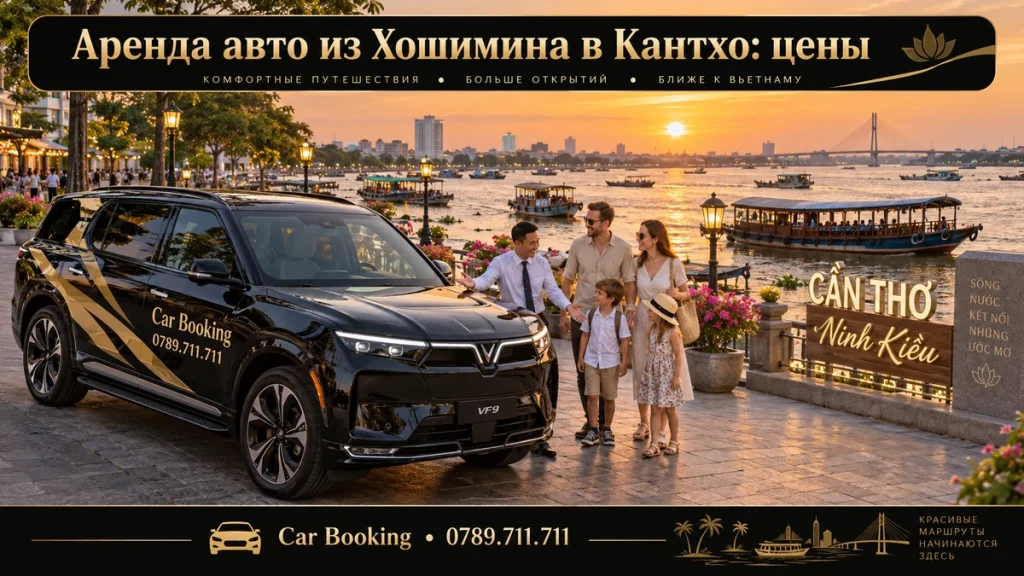 Аренда авто из Хошимина в Кантхо: цены — иллюстрация Car Booking