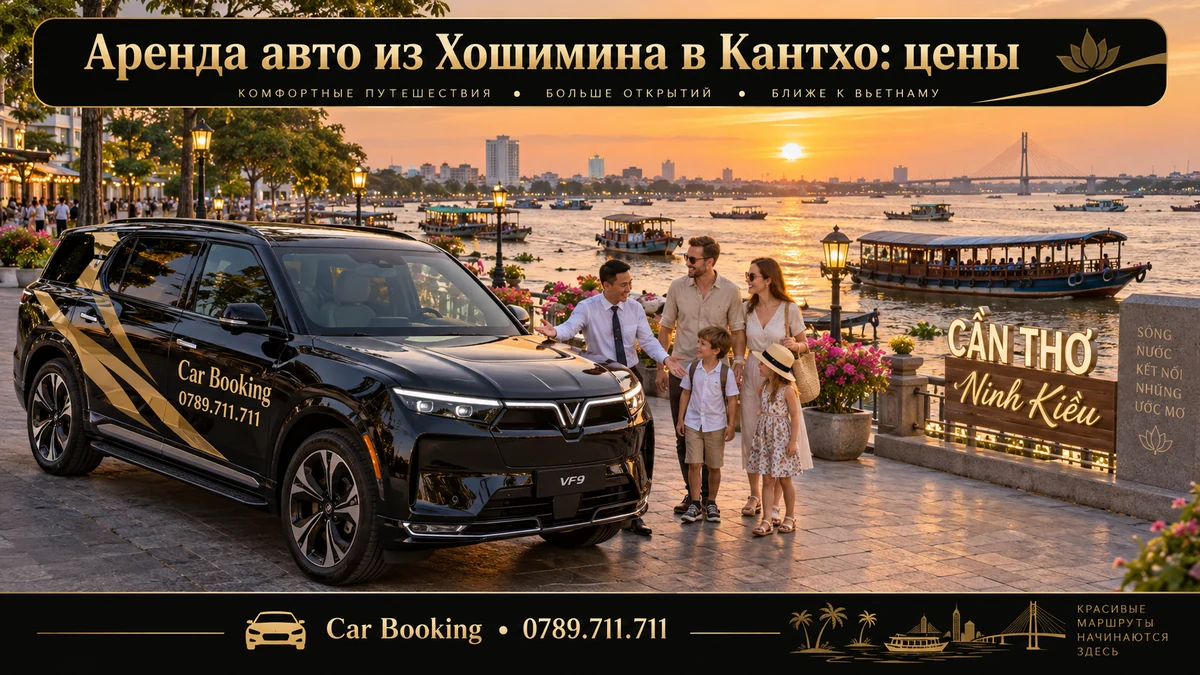 Аренда авто из Хошимина в Кантхо: цены — иллюстрация Car Booking