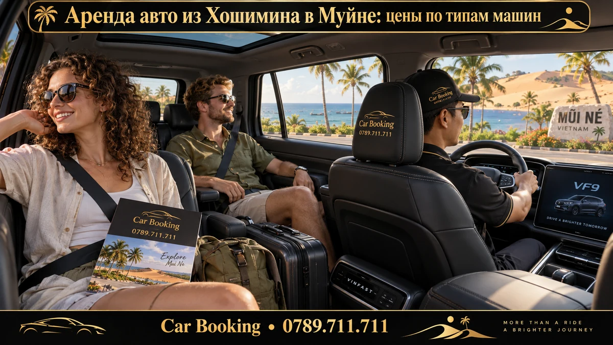 Аренда авто из Хошимина в Муйне: цены по типам машин — иллюстрация Car Booking