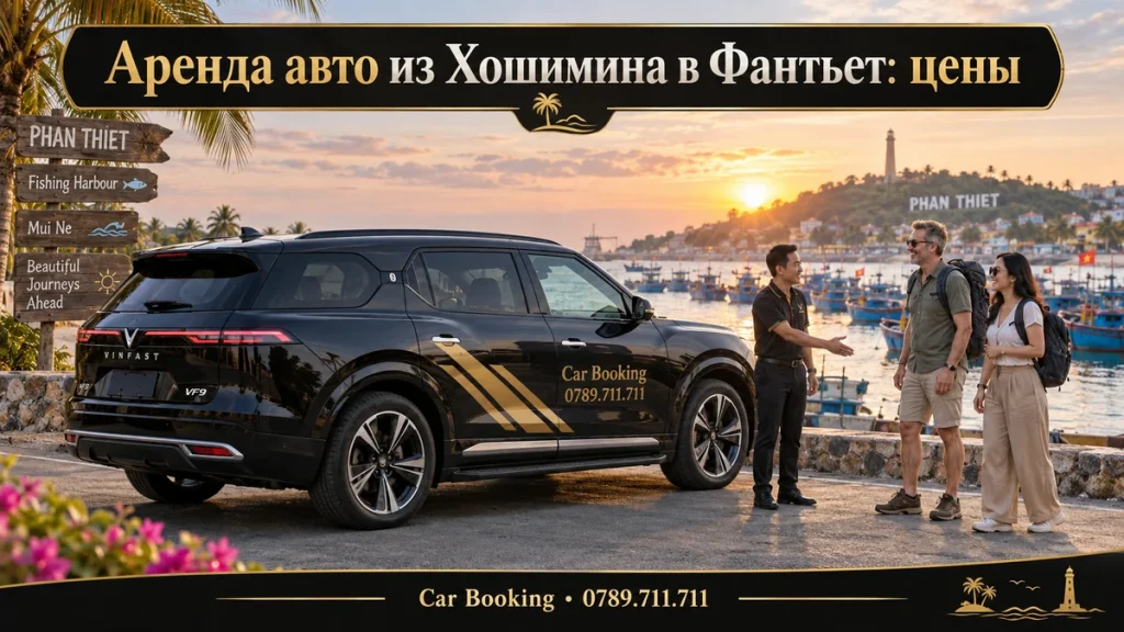 Аренда авто из Хошимина в Фантьет: цены — иллюстрация Car Booking