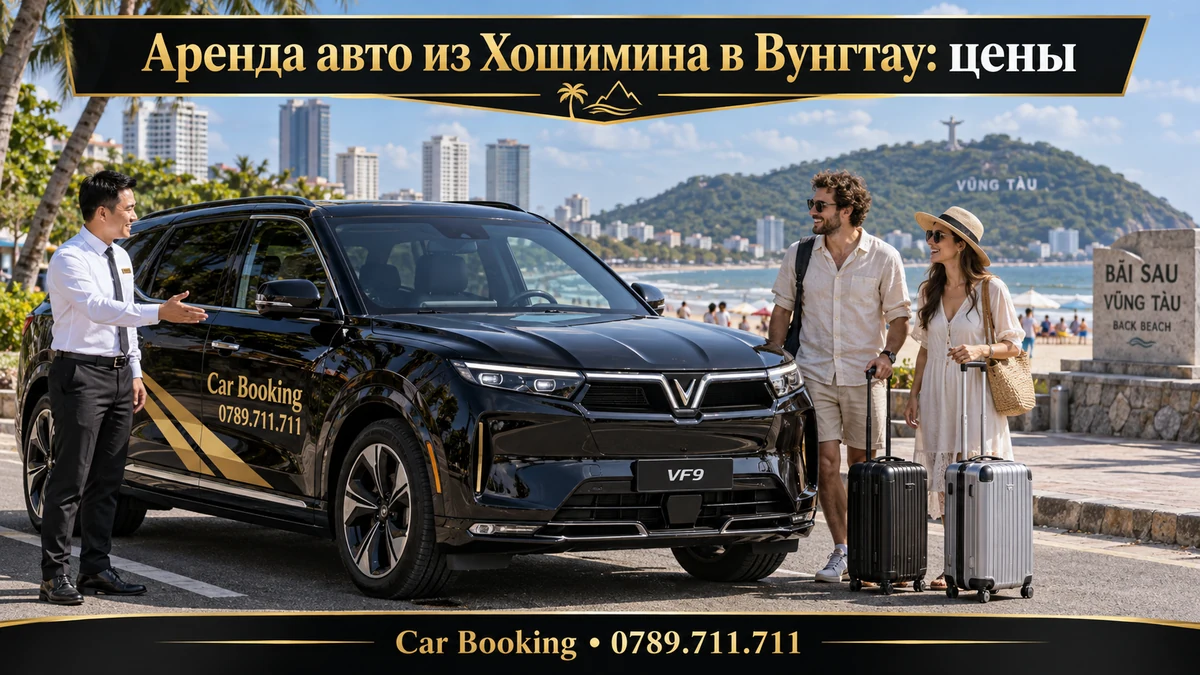 Аренда авто из Хошимина в Вунгтау: цены — иллюстрация Car Booking