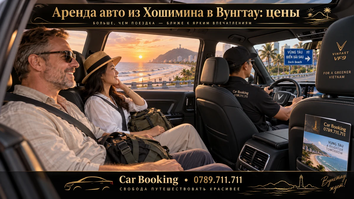 Аренда авто из Хошимина в Вунгтау: цены — иллюстрация Car Booking