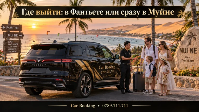 Где выйти: в Фантьете или сразу в Муйне — иллюстрация Car Booking