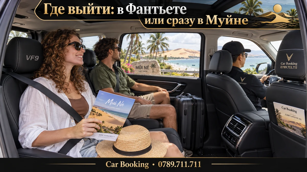 Где выйти: в Фантьете или сразу в Муйне — иллюстрация Car Booking