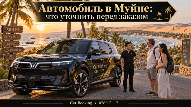 Автомобиль в Муйне: что уточнить перед заказом — иллюстрация Car Booking