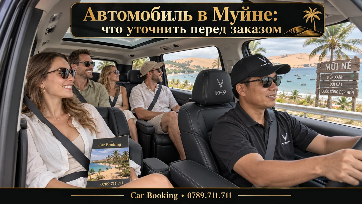 Автомобиль в Муйне: что уточнить перед заказом — иллюстрация Car Booking