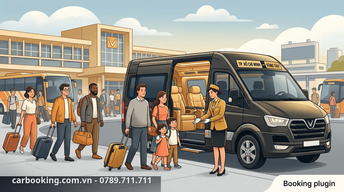 Đi xe khách là lựa chọn phổ biến với thời gian di chuyển dao động từ 2 đến 3 giờ. - Sài Gòn đi Vũng Tàu mất bao lâu