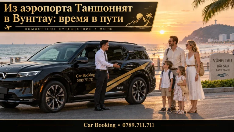 Из аэропорта Таншоннят в Вунгтау: время в пути — иллюстрация Car Booking