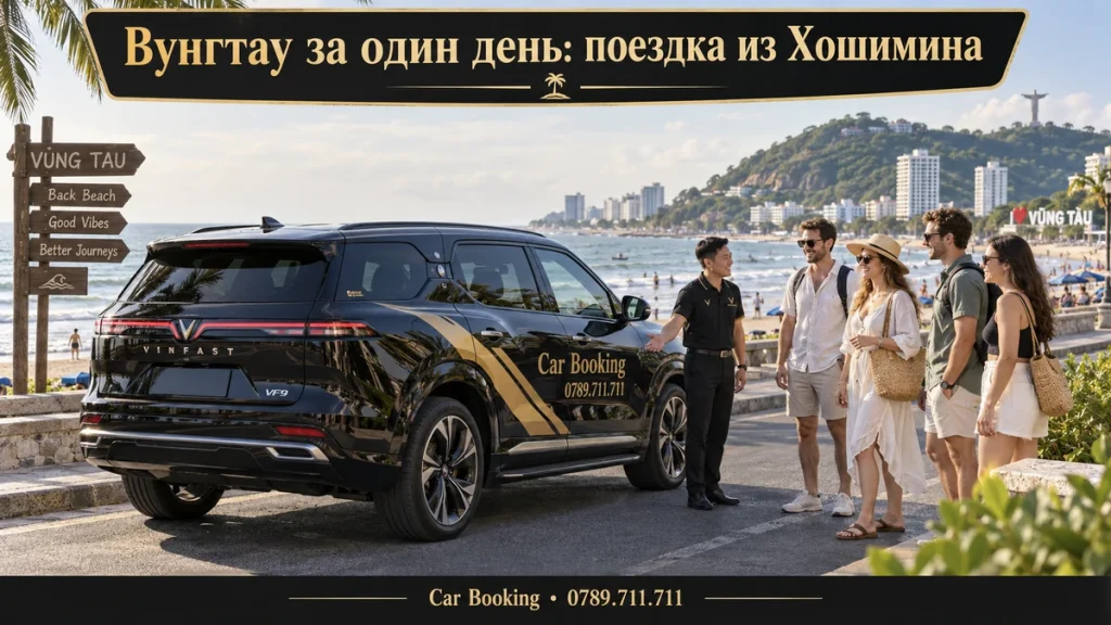 Вунгтау за один день: поездка из Хошимина — иллюстрация Car Booking